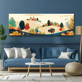 Painting by Numbers Panorama Landscape Folk Art IV